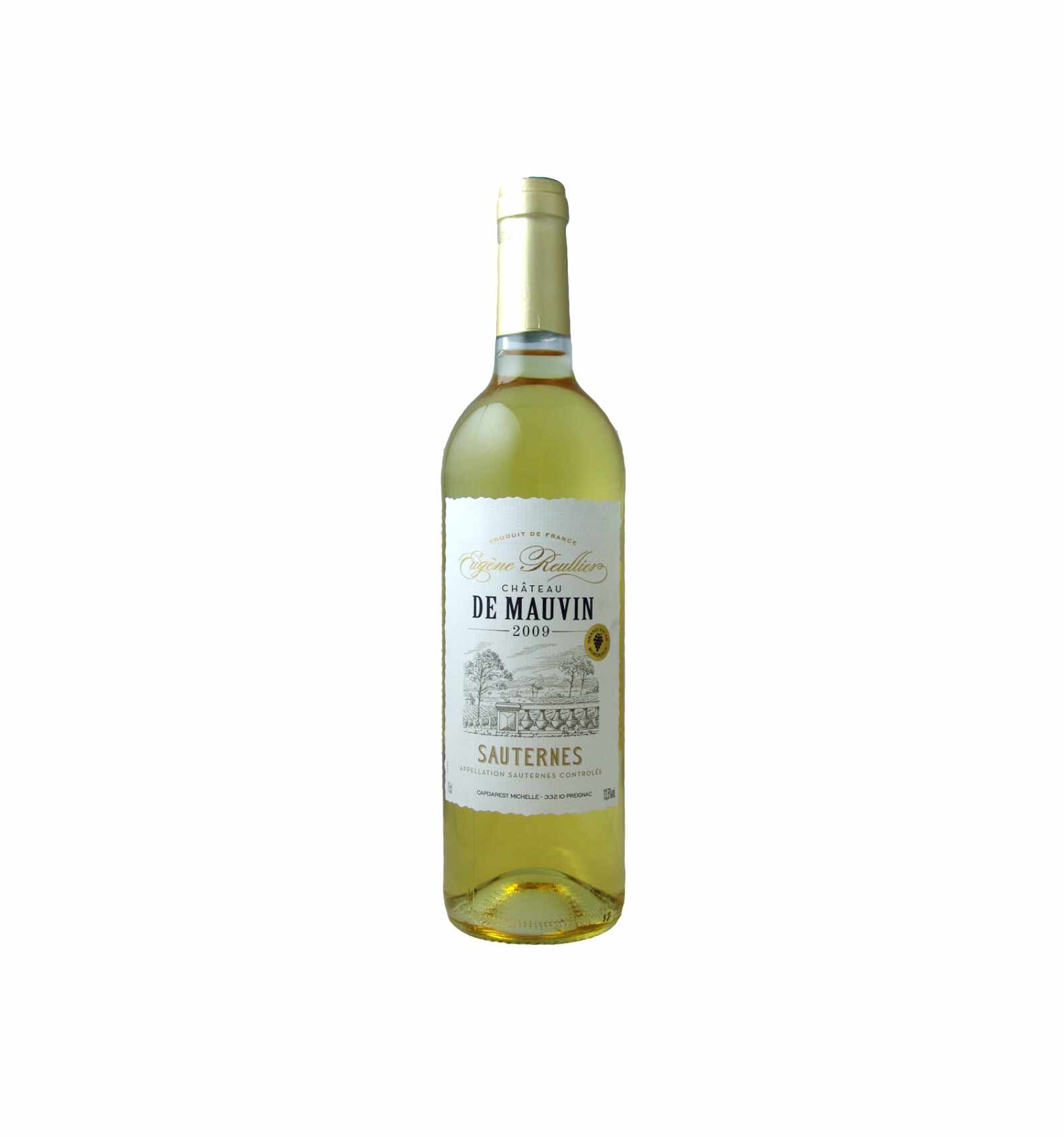 Vin alb dulce, Eugene Reulier Chateau de Mauvin Sauternes, 0.75L, Franta