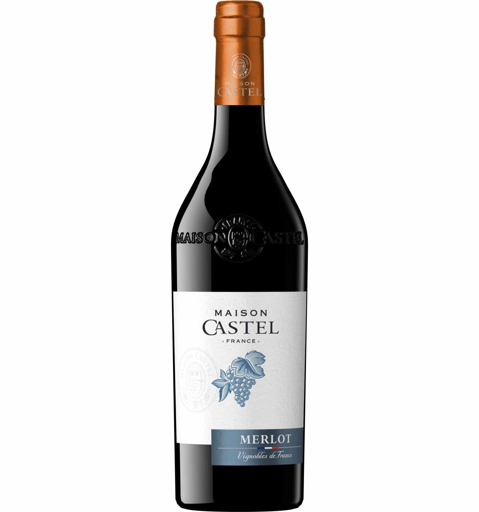 Vin rosu, Merlot, Maison Castel Bordeaux, 12.5% alc., 0.75L, Franta