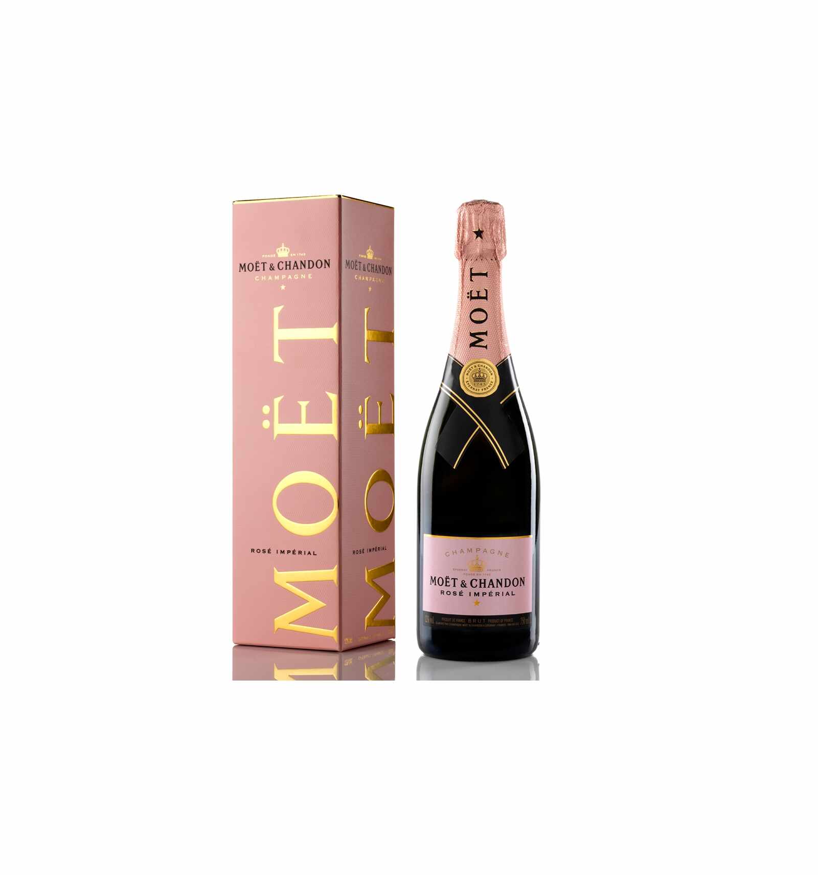 Sampanie roze, MoÃ«t & Chandon RosÃ© Imperial Champagne, 0.75L, 12% alc., Franta