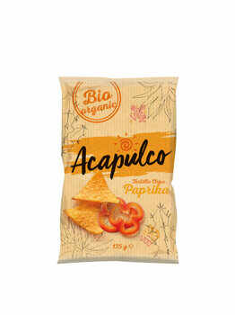 Tortilla chips cu boia Acapulco, 125 grame