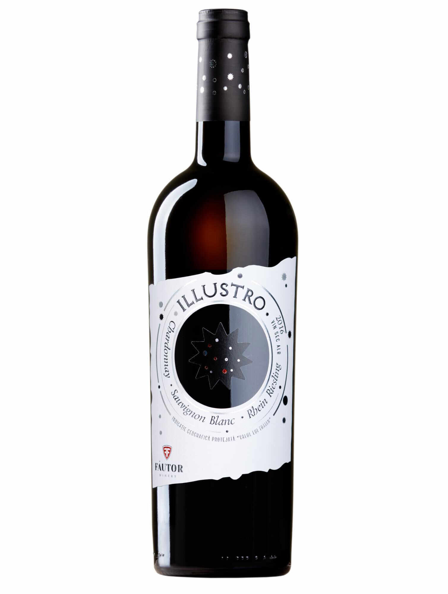 Vin alb - Fautor Illustro, Chardonnay-Sauvignon Blanc-Rein Riesling, sec, 2016 | Fautor Wine