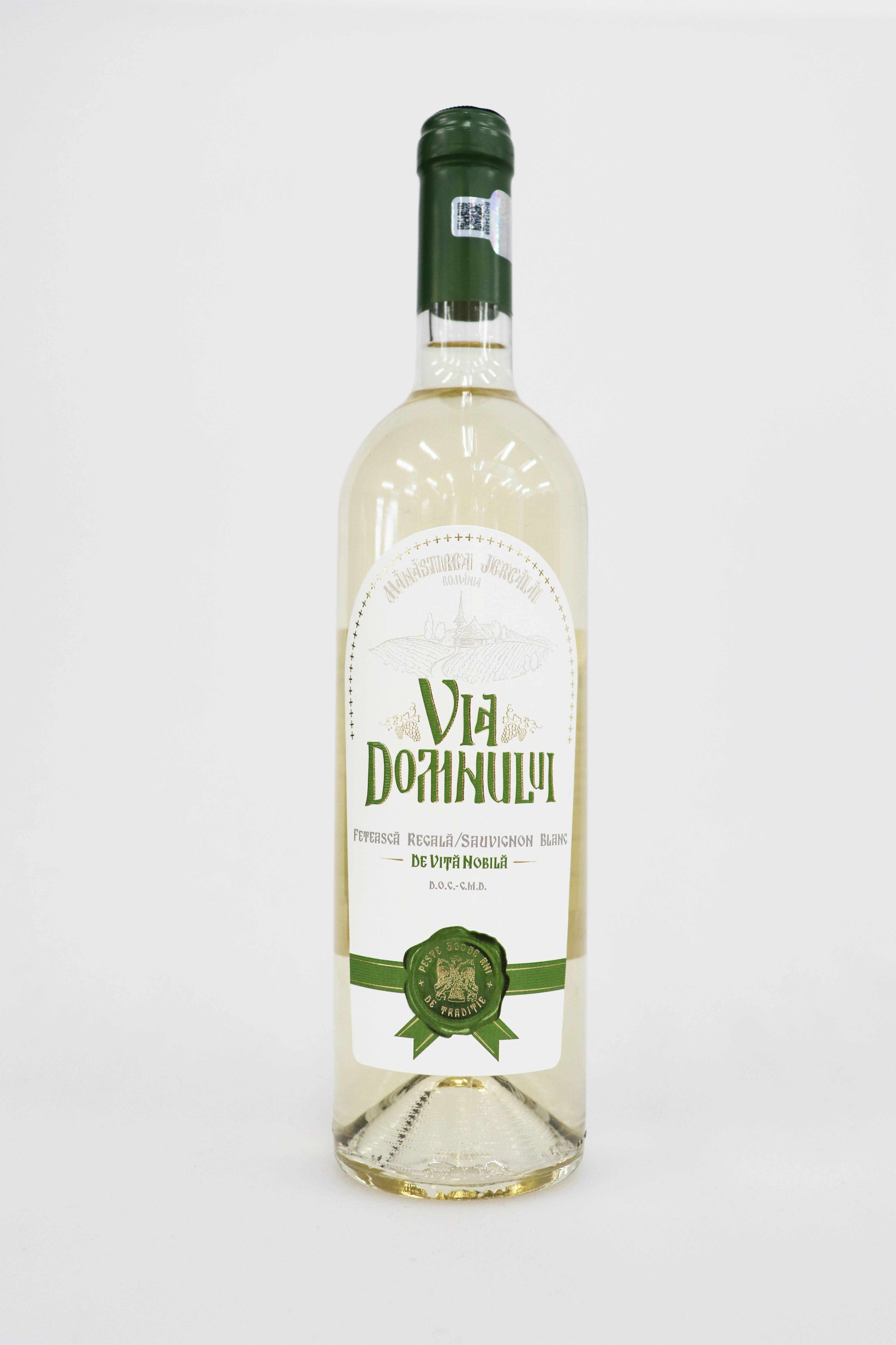 Vin alb - Feteasca Regala & Sauvignon Blanc, demisec, 2019 | Via Domnului