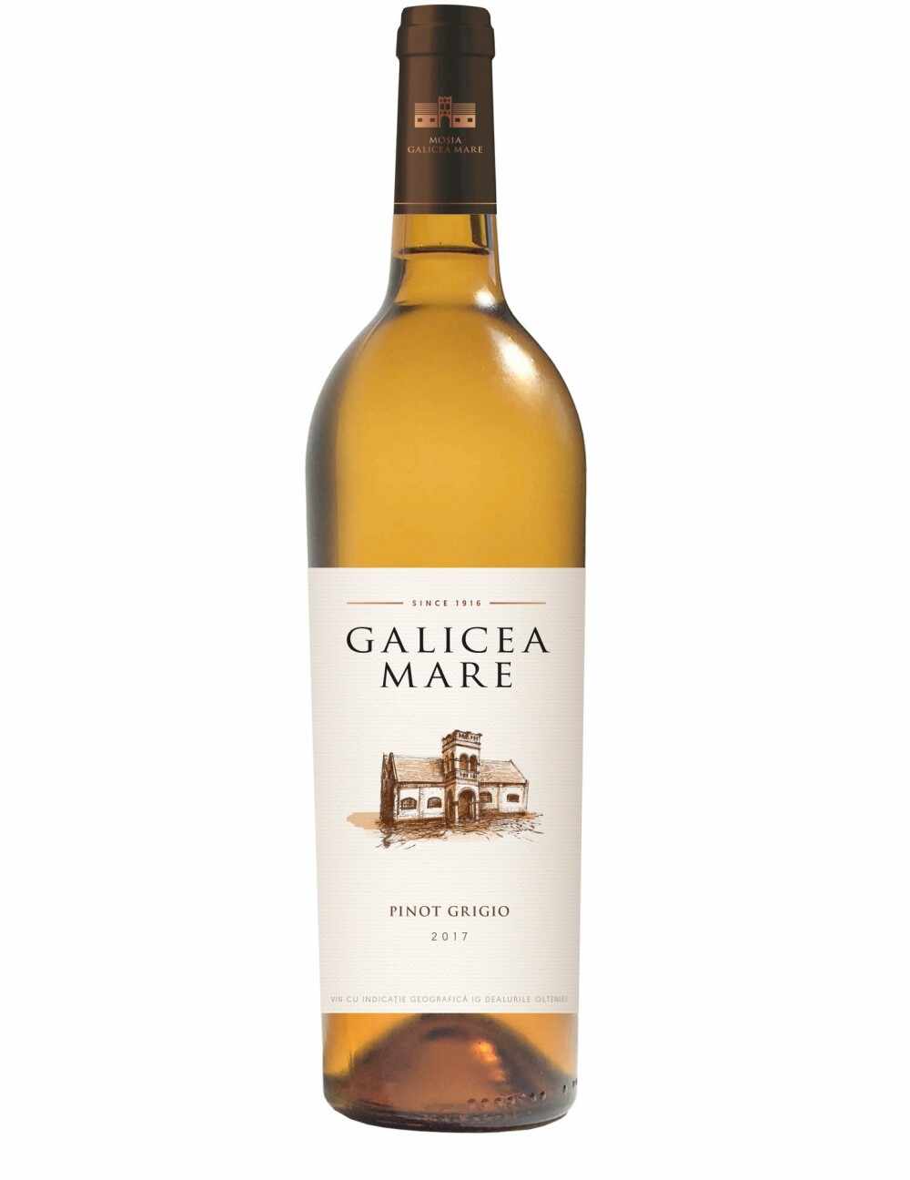 Vin alb - Galicea Mare, Pinot Grigio, sec, 2017 | Galicea Mare