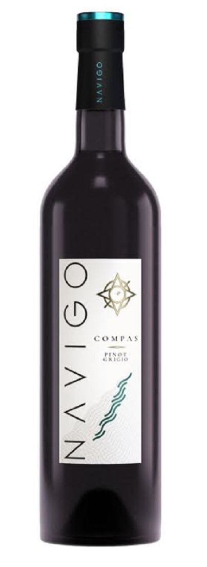Vin alb - Navigo Compas Pinot Grigio, sec, 2018 | Jidvei