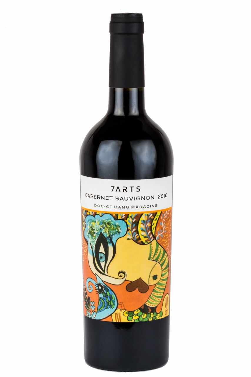 Vin rosu - 7ARTS, Cabernet Sauvignon, 15.5%, sec 2016 | 7Arts