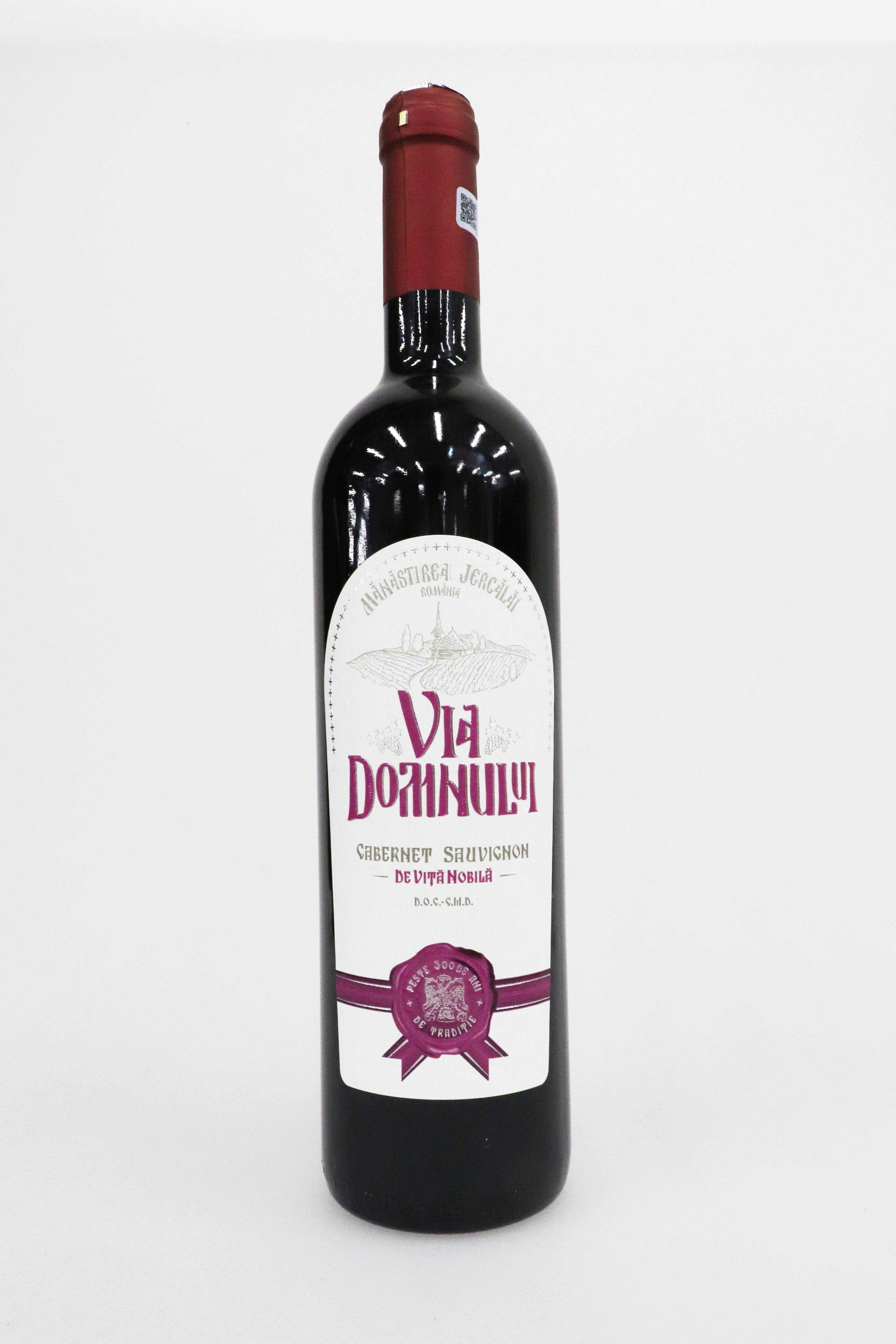 Vin rosu - Cabernet Sauvignon, sec, 2012 | Via Domnului