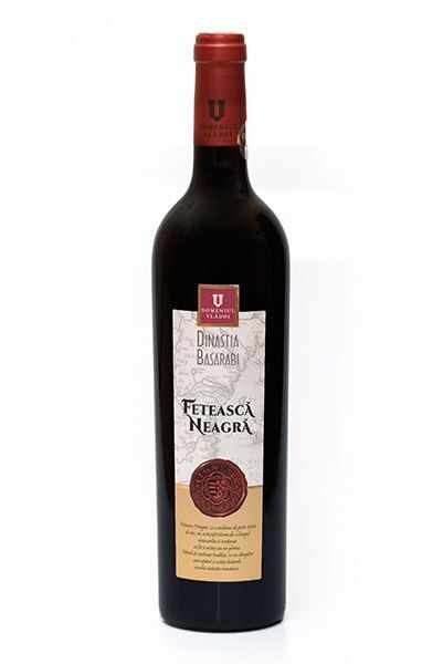 Vin rosu - Domeniul Vladoi, Dinastia Basarabi - Feteasca Neagra, 2015, sec | Domeniul Vladoi