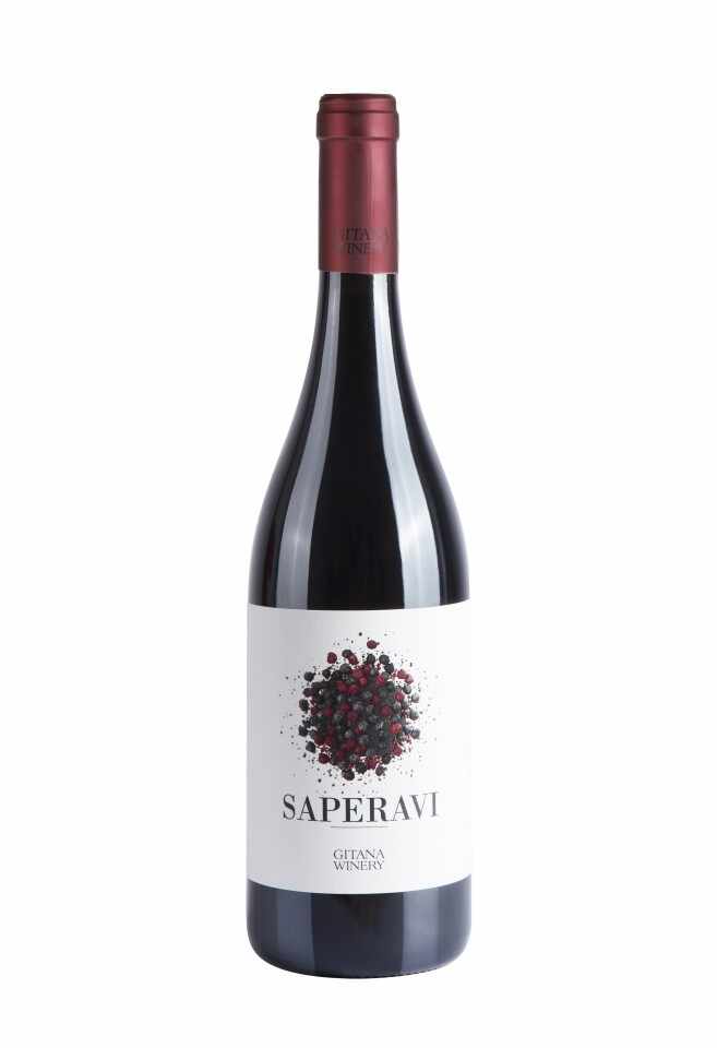 Vin rosu - Gitana Saperavi, 2018, sec | Gitana Winery