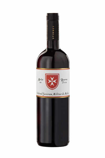 Vin rosu - Merlot Malta Rezerva, 2015, sec | Domeniile Stirbey