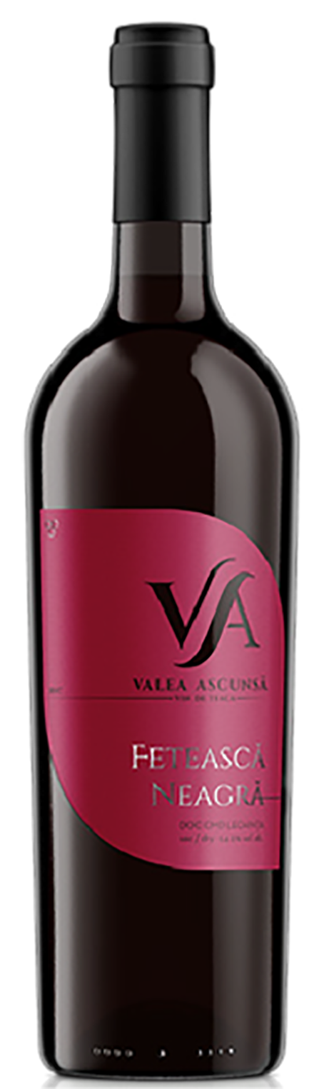 Vin rosu - Valea Ascunsa, Feteasca Neagra Barrique, sec, 2017 | Valea Ascunsa