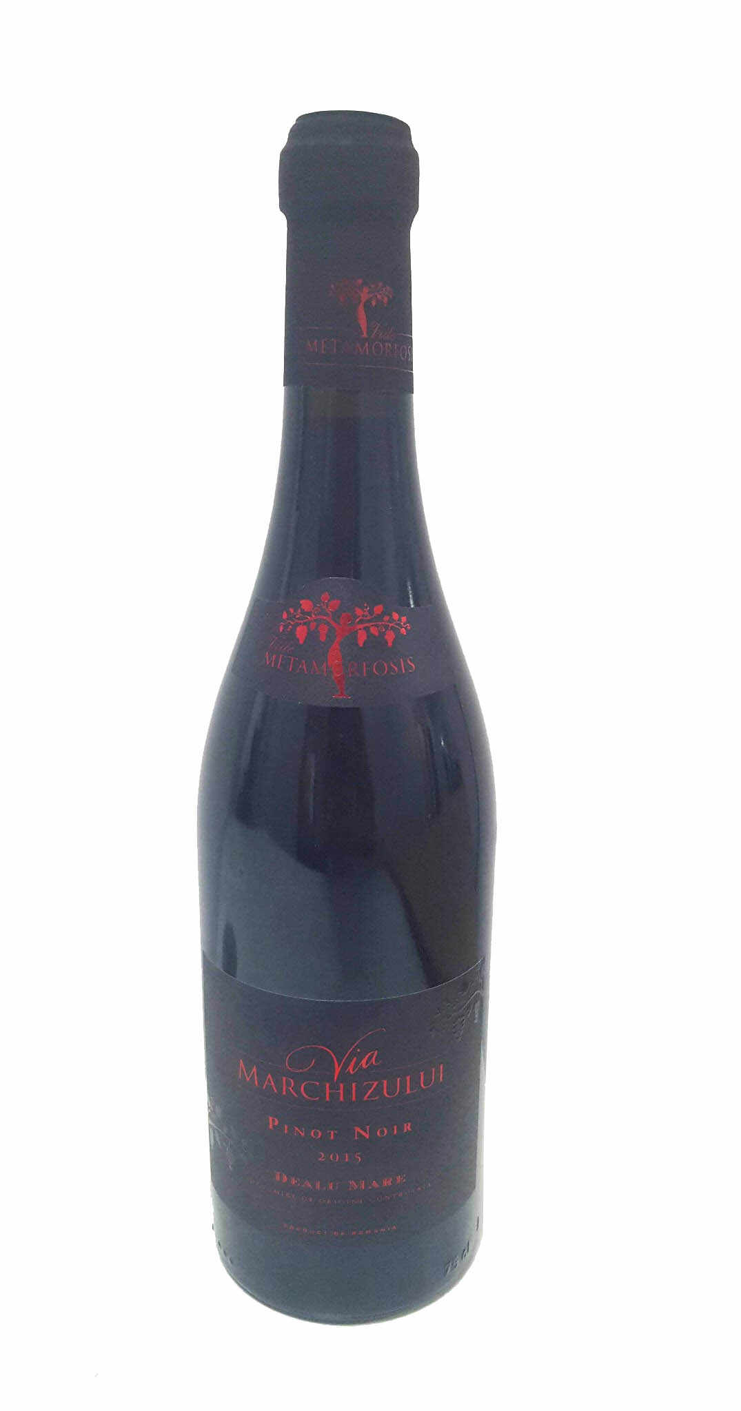 Vin rosu - Via Marchizului, Pinot Noir, 2016, sec | Viile Metamorfosis