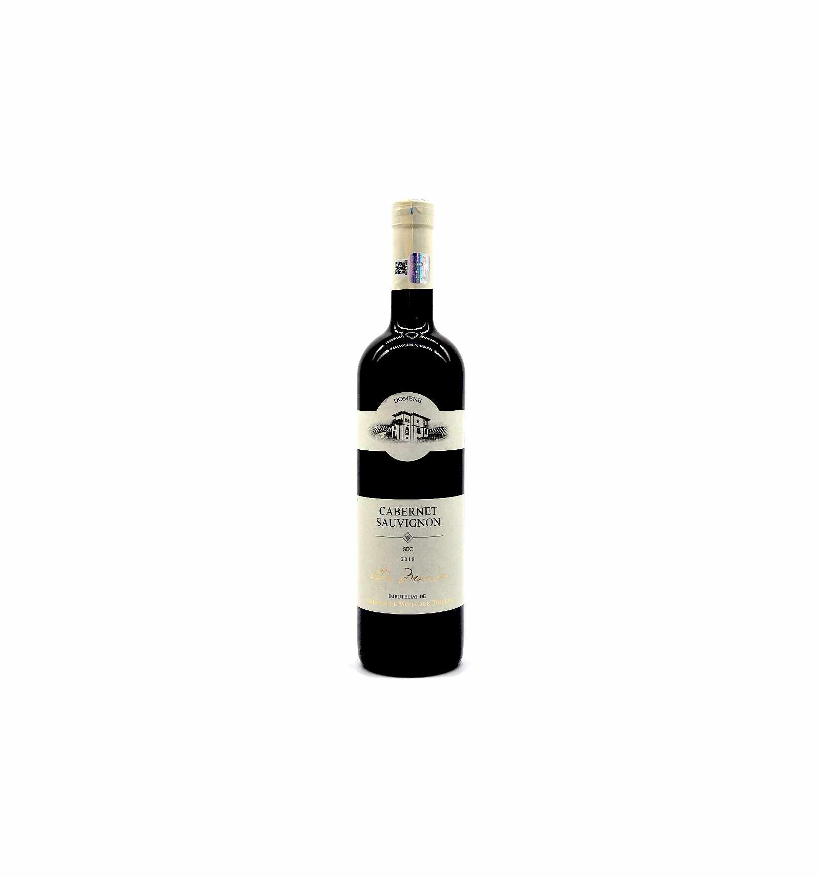 Vin rosu sec, Cabernet Sauvignon, Domeniile Tohani Dealu Mare, 0.75L, 13% alc., Romania
