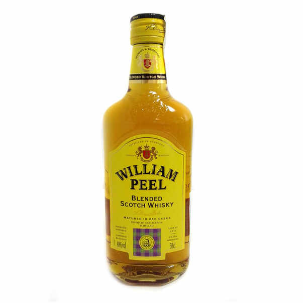 Scotch whiskey William Peel 0.5 l