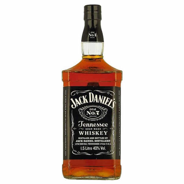 Tennessee whisky Jack Daniel`s, 1.5 l