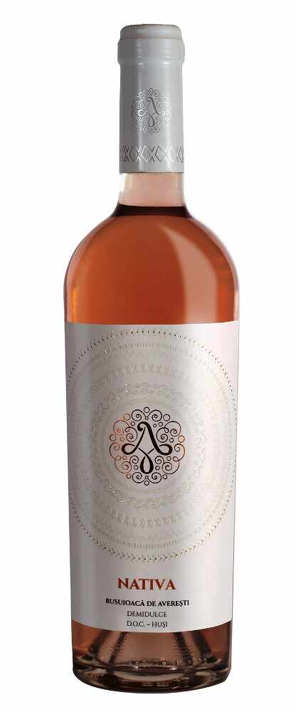 Vin rose - Nativa Busuioaca de Averesti, 2019, demidulce | Crama Averesti