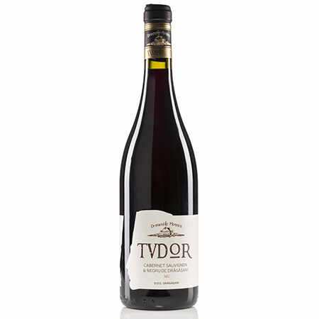 Vin rosu - Domeniile Mennini, Tudor, Cabernet Sauvignon si Negru de Dragasani, sec | Domeniile Mennini