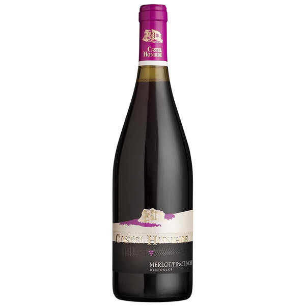 Vin rosu demidulce Castel Huniade, Merlot, Pinot Noir 0.75L