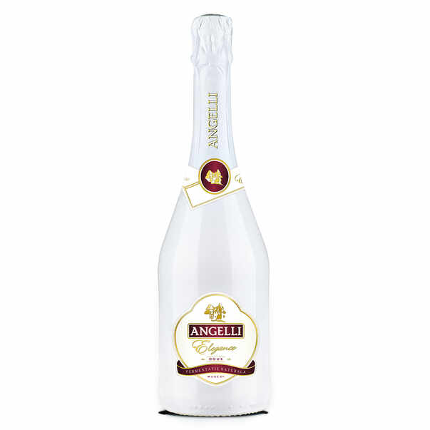Vin spumant alb dulce Angelli, Elegance Muscat 0.75 l