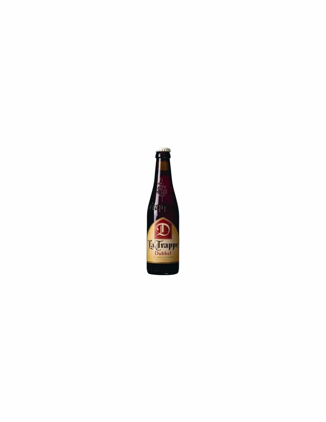 Bere bruna, filtrata La Trappe, 6.5% alc., 0.75L, Belgia