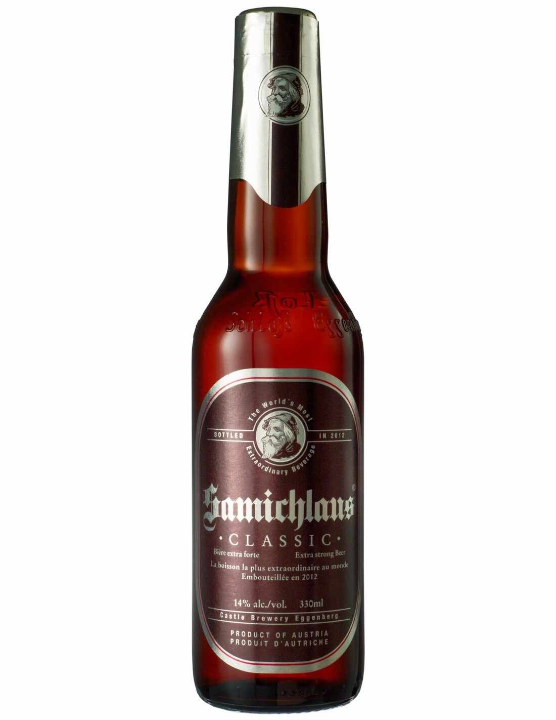 Bere bruna, filtrata Samichlaus, 14% alc., 0.33L, Germania