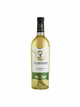 Vin alb demidulce Lustdorf Traminer, 0.75 l