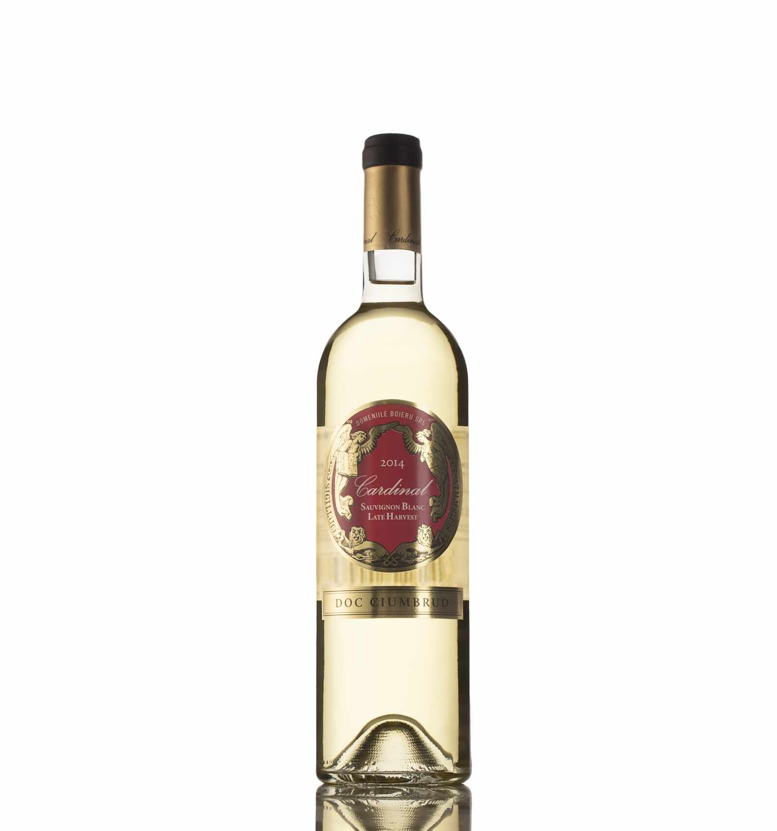 Vin alb demidulce, Sauvignon Blanc, Cardinal, Ciumbrud, 13% alc., 0.75L, Romania