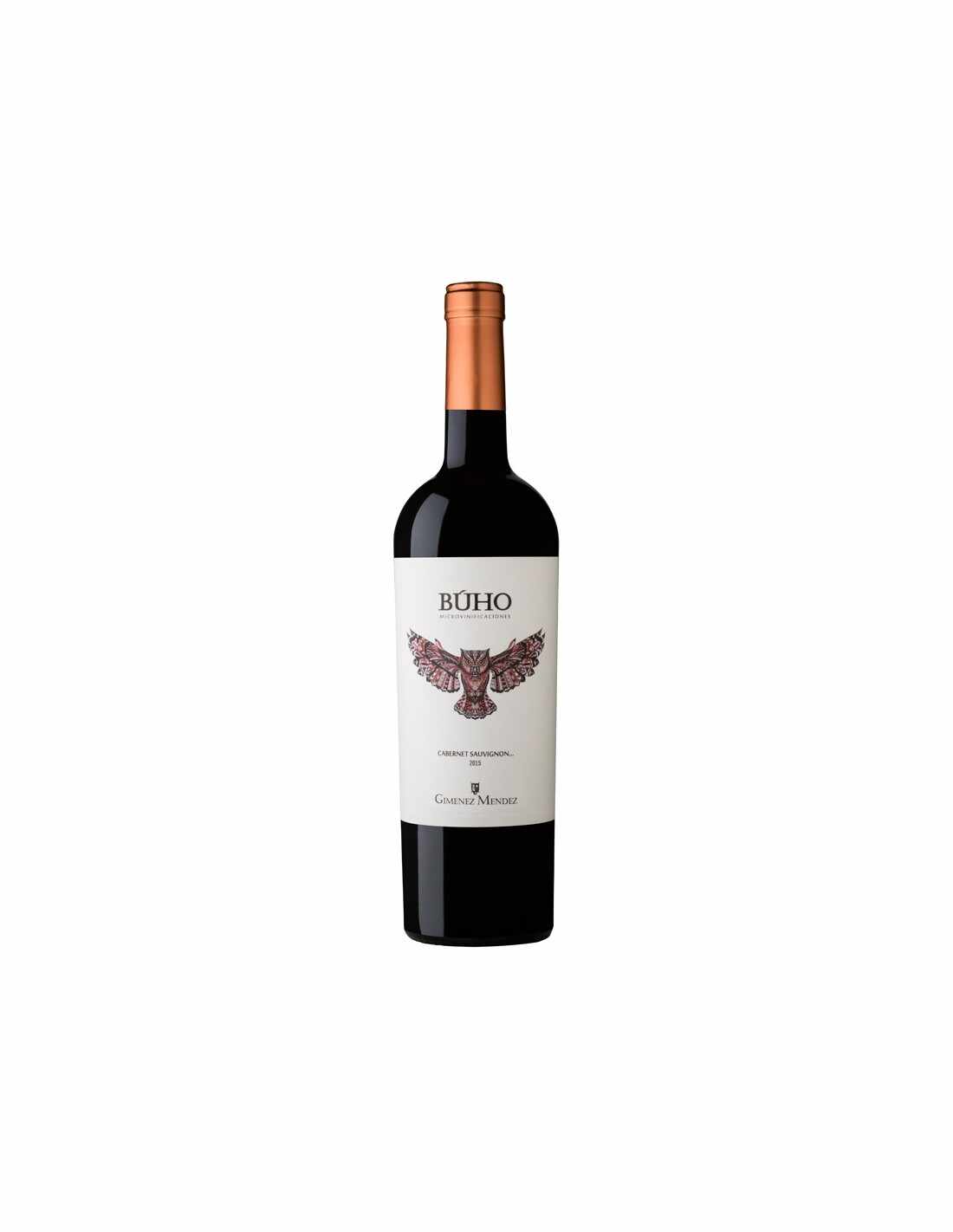 Vin rosu sec, Cabernet Sauvignon, Buho Microvinificaciones, 0.75L, 14.5% alc., Uruguay