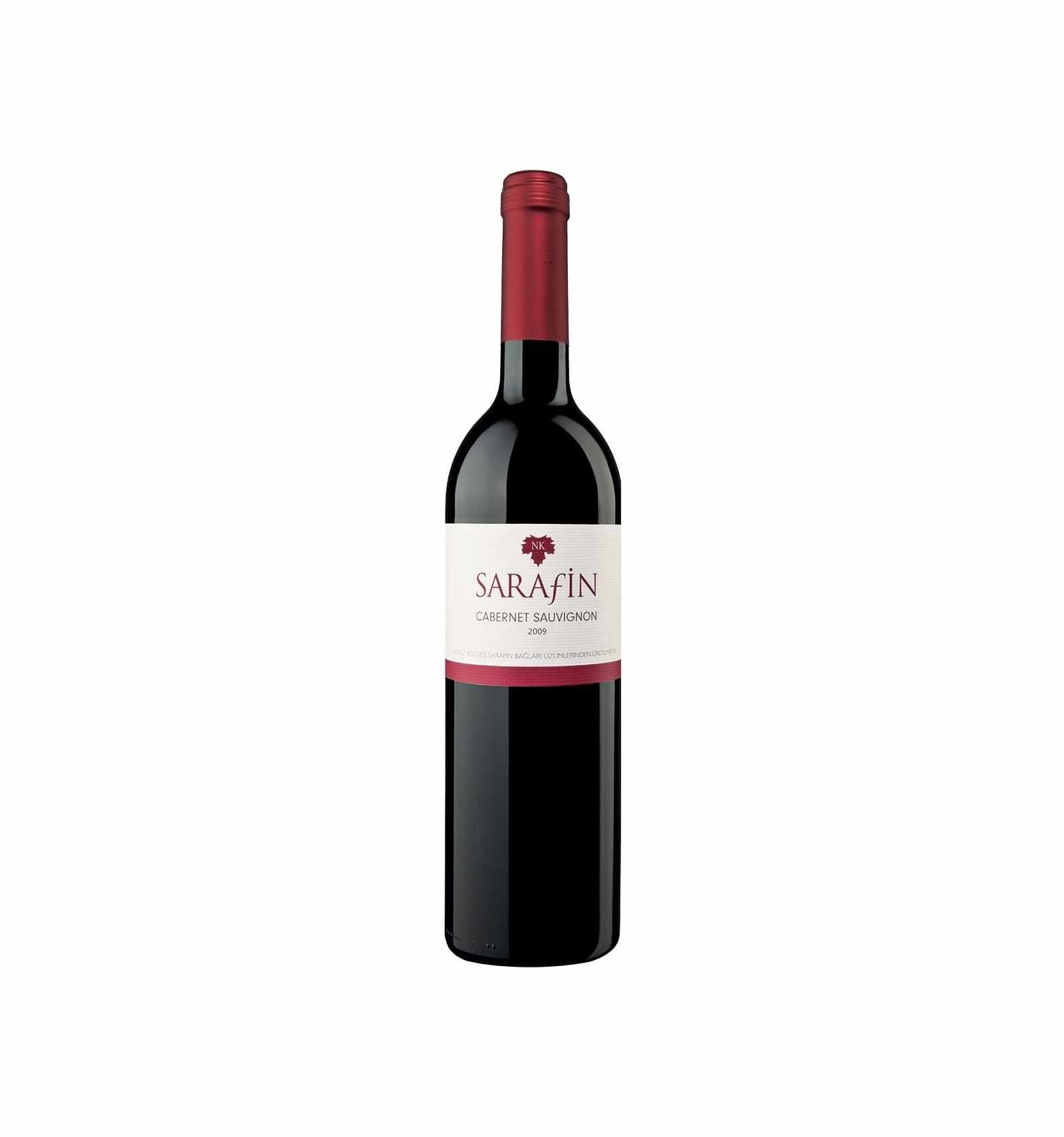 Vin rosu sec, Cabernet Sauvignon, Sarafin, 14.8% alc., 0.75L, Turcia