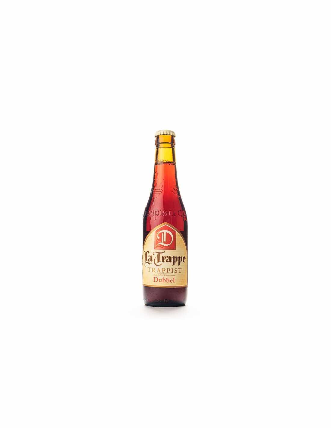 Bere bruna, nefiltrata La Trappe, 6.5% alc., 0.33L, Belgia