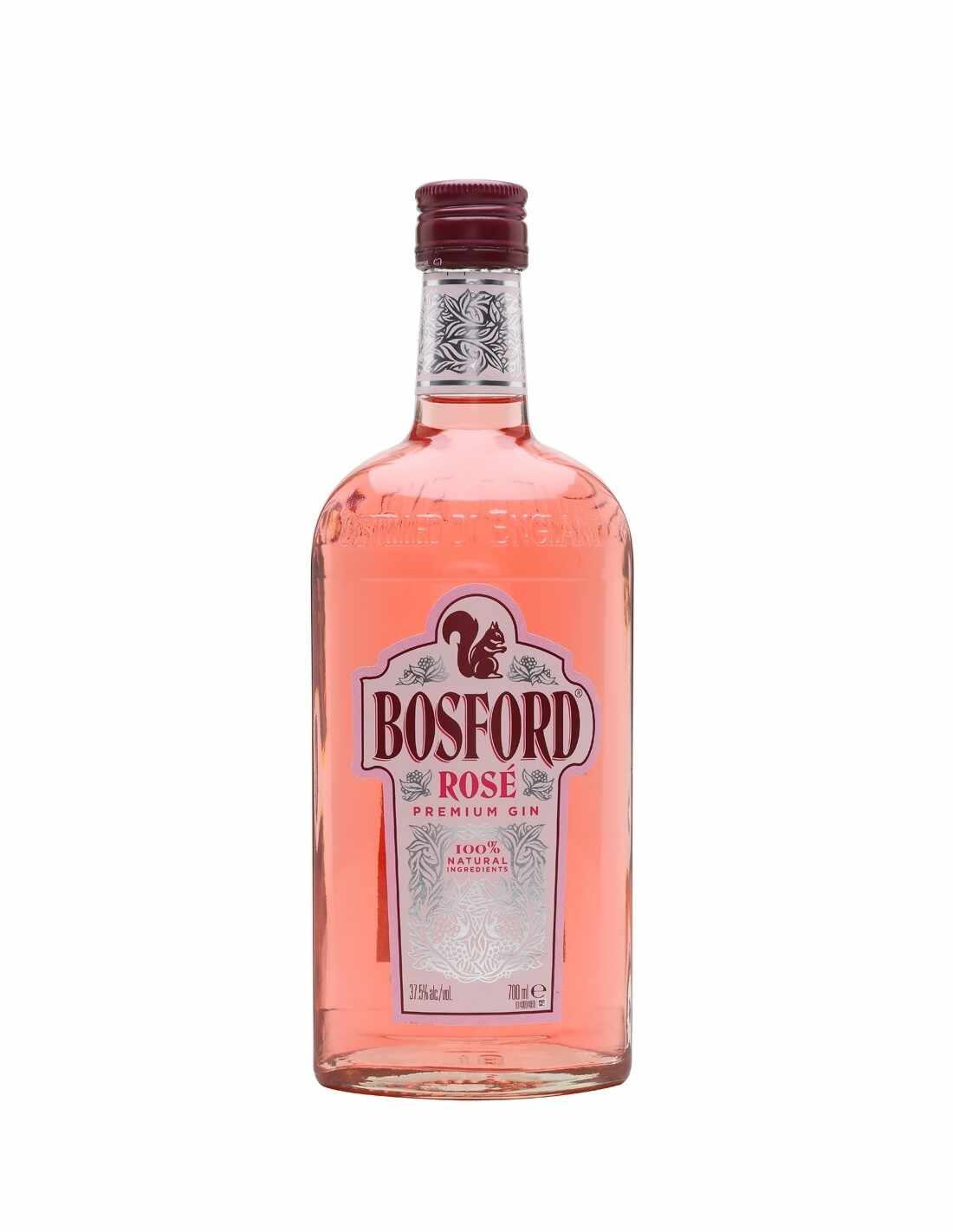 Gin Bosford Premium Rose 37.5% alc., 0.7L, Anglia