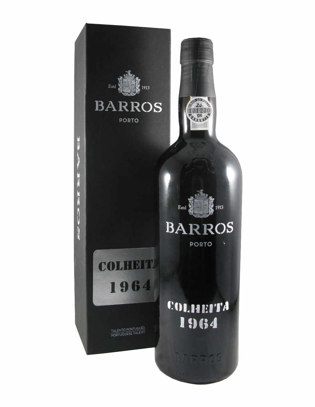 Vin porto rosu dulce, Cupaj, Barros Colheita, 1964, 0.75L, 20% alc., Portugalia