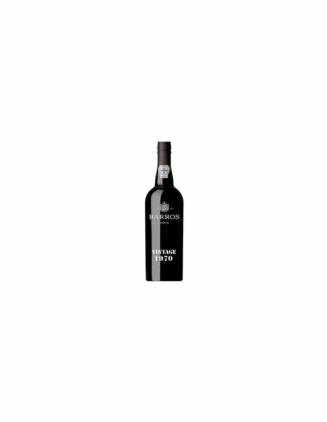 Vin porto rosu dulce, Cupaj, Barros Vintage, 1970, 0.75L, 21% alc., Portugalia