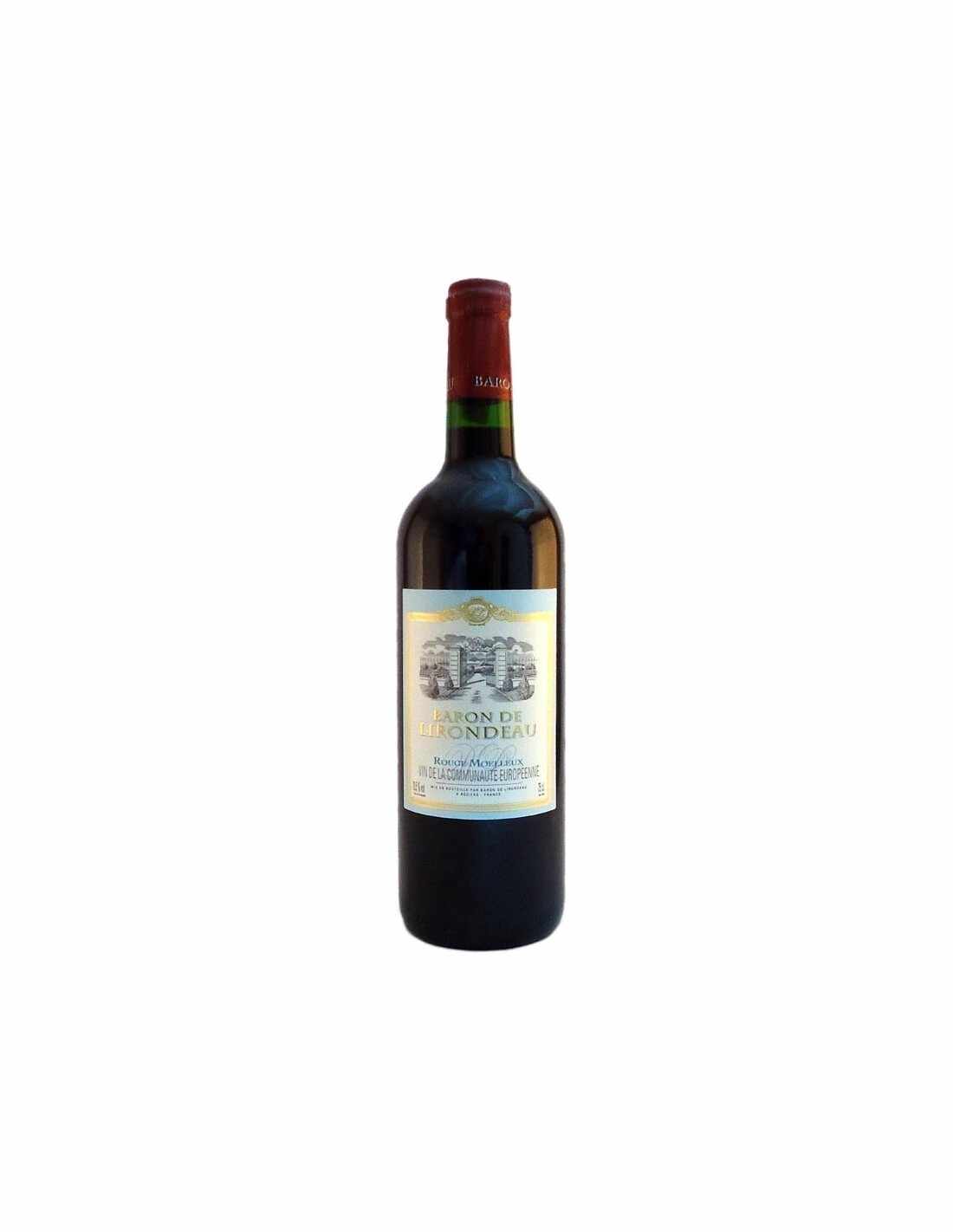 Vin rosu dulce, Cupaj, Baron de Lirondeau Coteaux de BÃ©ziers, 10.5% alc., 0.75L, Franta