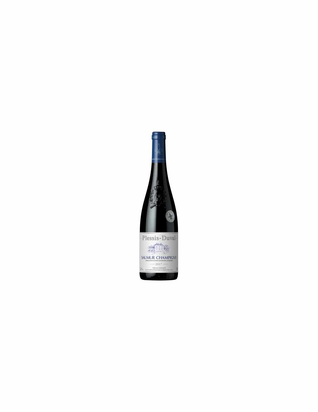 Vin rosu sec, Cabernet Franc, Plessis Duval Saumur-Champigny, 0.75L, 12.5% alc., Franta