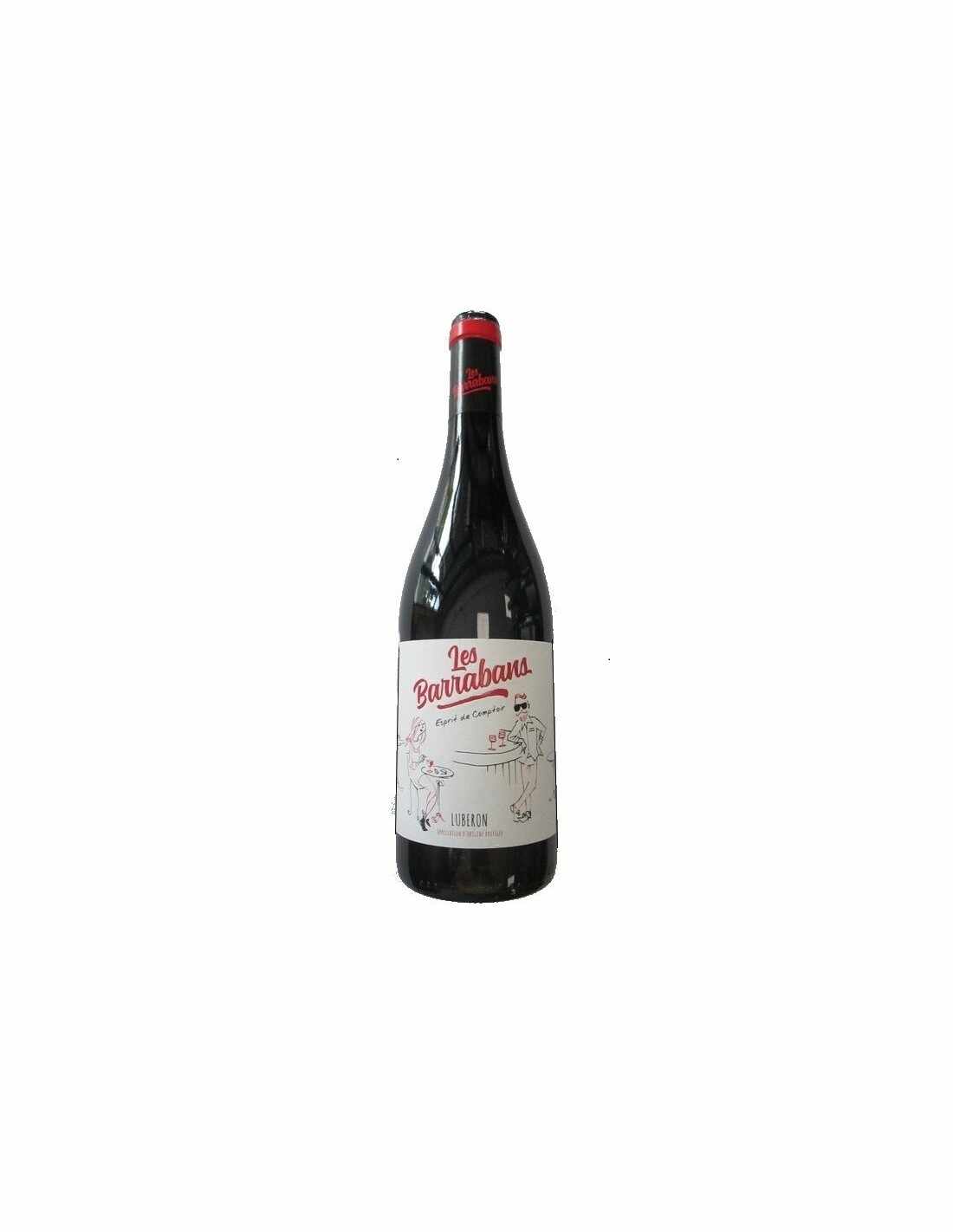 Vin rosu sec, Cupaj, Les Barrabans Luberon, 14% alc., 0.75L, Franta