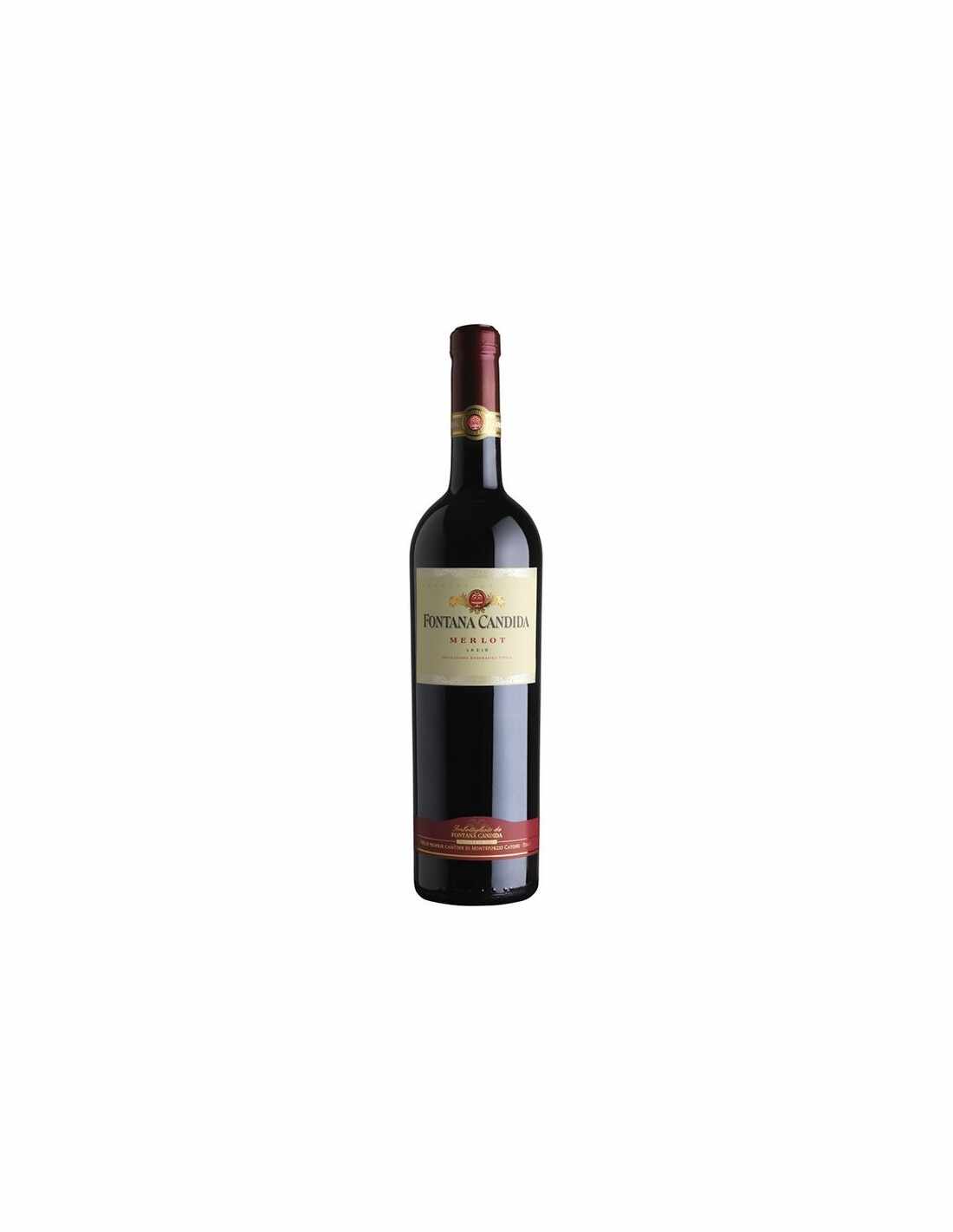 Vin rosu sec, Merlot, Fontana Candida Lazio, 0.75L, Italia