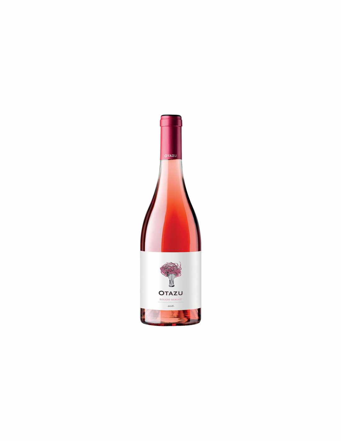 Vin roze, Rosado Merlot, Otazu, 13.5% alc., 0.75L, Spania