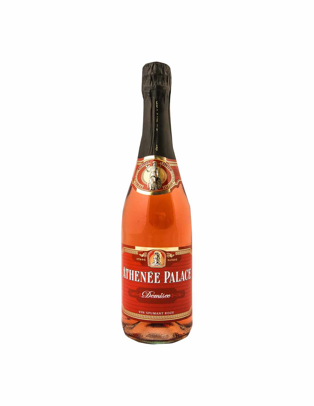 Vin spumant roze demisec, Athenee Palace, 0.75L, 10% alc., Romania