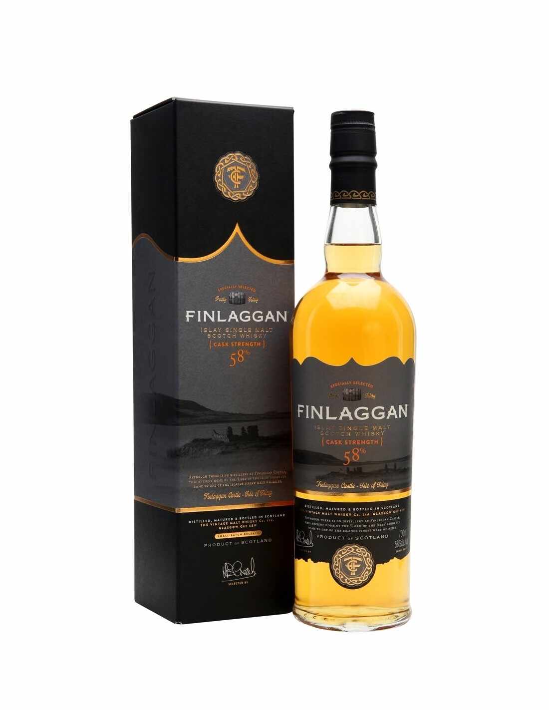 Whisky Finlaggan Cask Strength 0.7L, 58% alc., Scotia