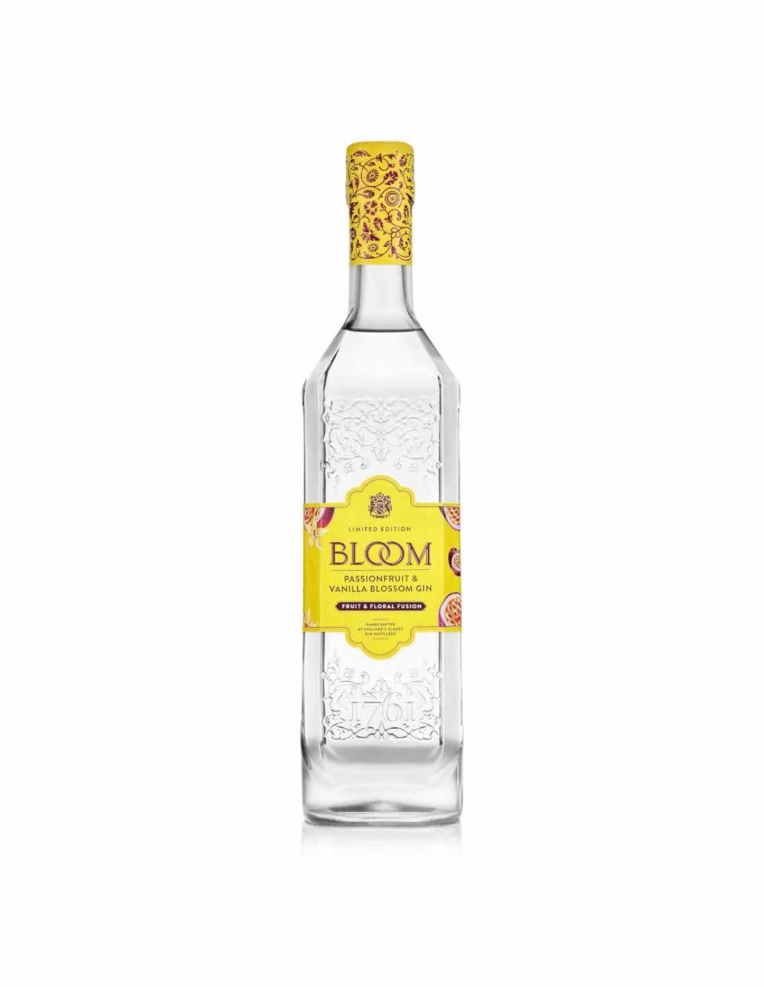Gin Bloom Passionfruit & Vanilla Blossom, 40% alc., 0.7L, Anglia