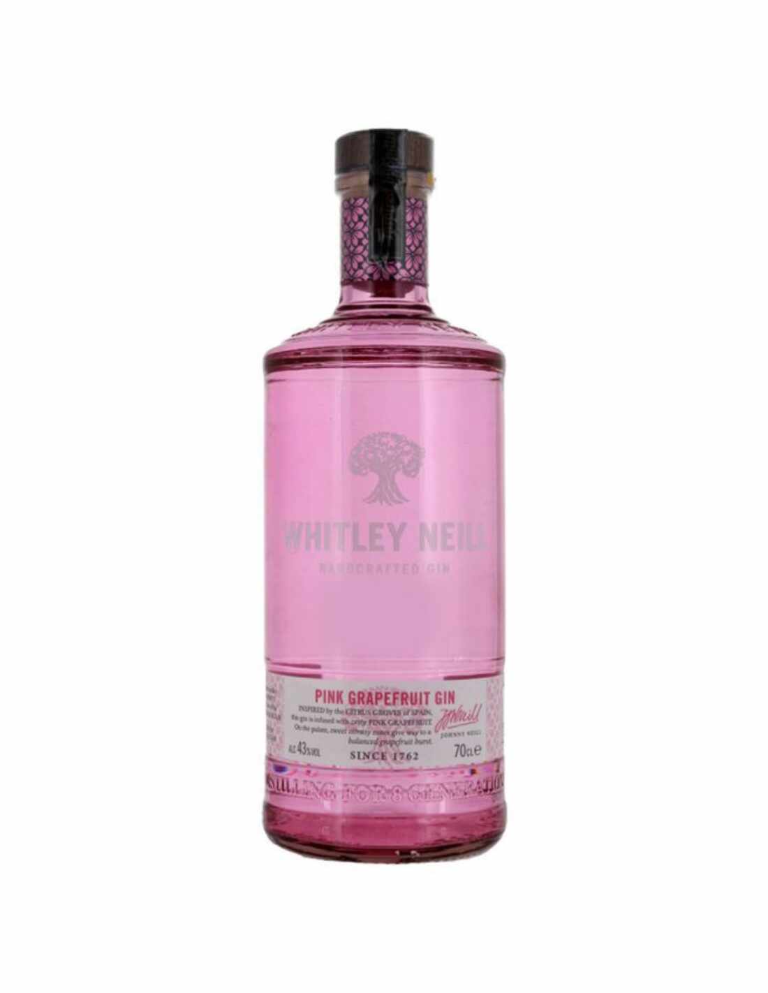 Gin Whitley Neill Pink Grapefruit, 43% alc., 0.7L, Anglia