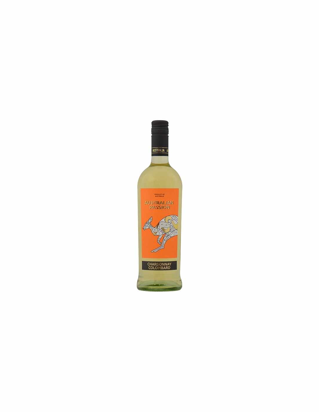Vin alb sec, Chardonnay Colombard, Australian Passion, 12.5% alc., 0.75L, Australia