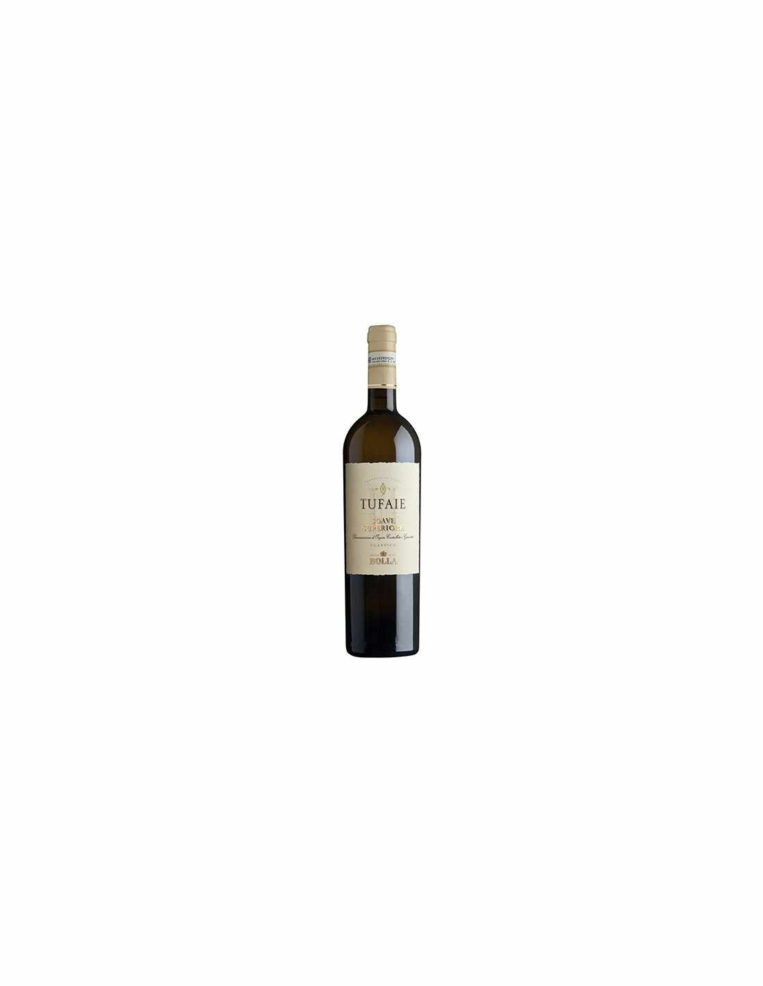 Vin alb sec, Garganega, Bolla Tufaie Soave Superiore, 0.75L, 12% alc., Italia