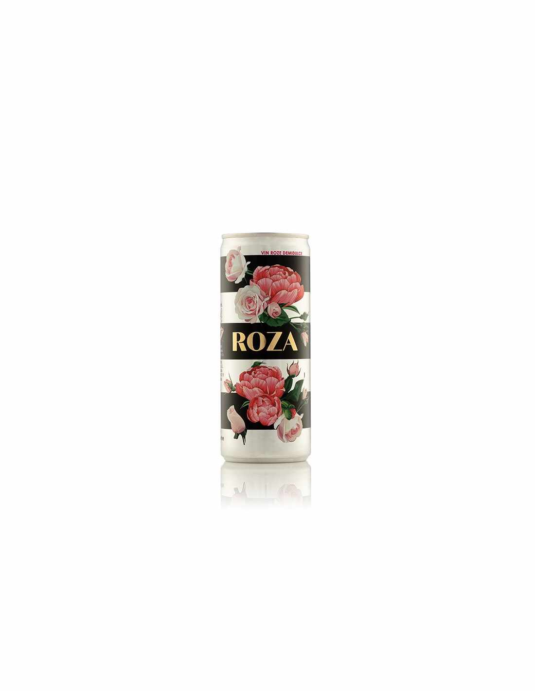 Vin rose demidulce, Feteasca Neagra & Pinot Noir, Roza, Ciumbrud, 12% alc., 0.25L, Romania