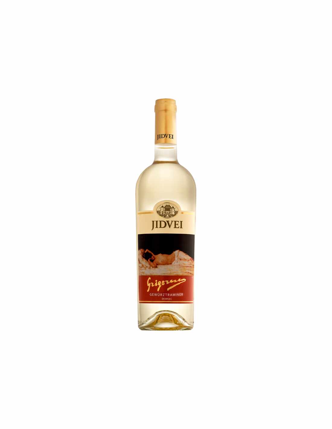 Vin roze demisec, Gewurztraminer, Jidvei Tarnave, 0.75L, 13% alc., Romania