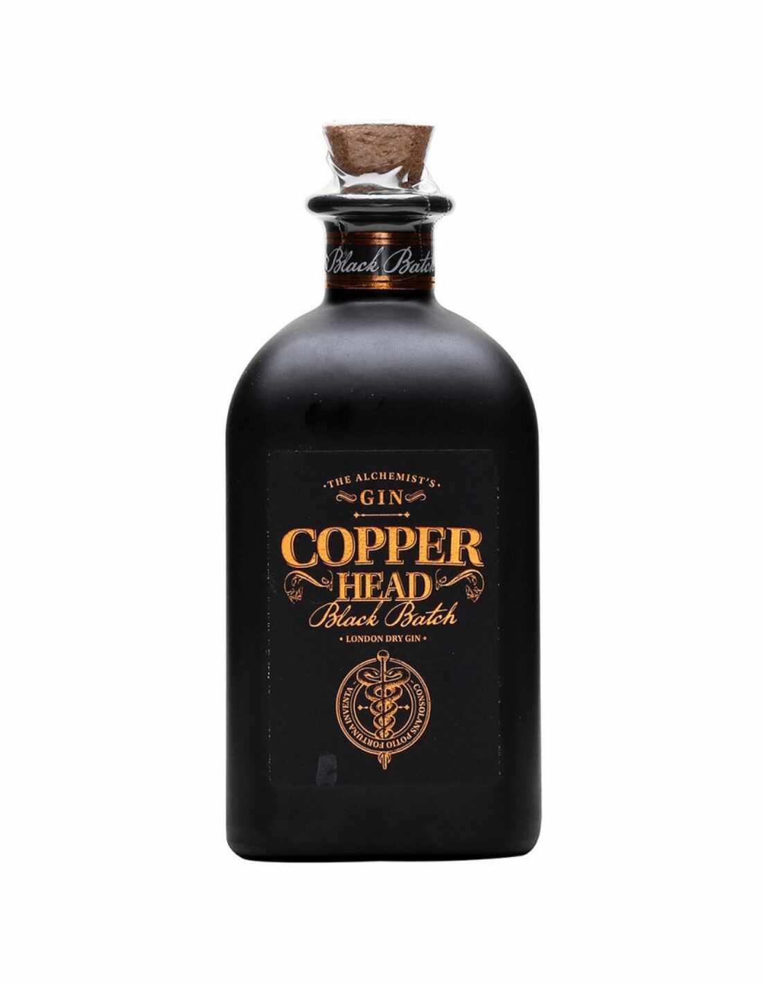 Gin Copperhead Black Batch, 42% alc., 0.5L, Belgia