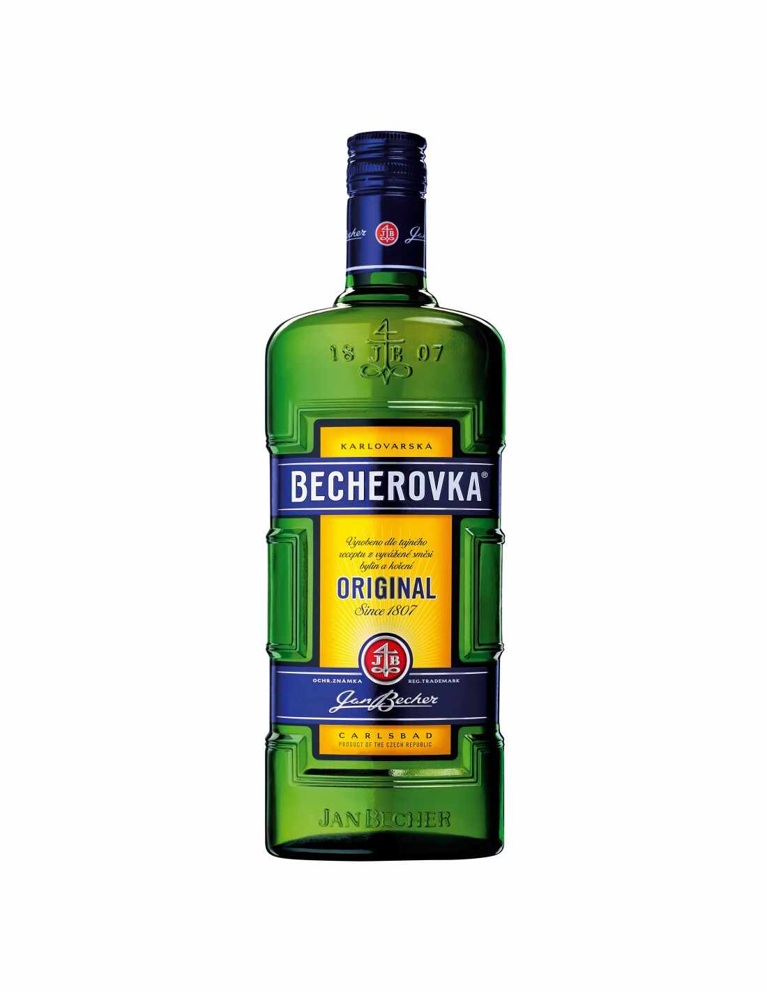 Lichior Becherovka Original, 38% alc., 0.7L, Cehia