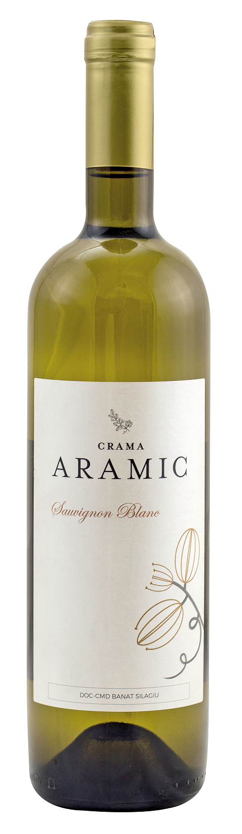 Vin alb - Aramic, Sauvignon Blanc, sec, 2019 | Crama Aramic