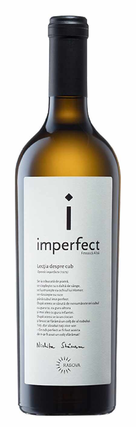 Vin alb - Imperfect, Feteasca Alba & Feteasca Regala, sec, 2019 | Crama Rasova