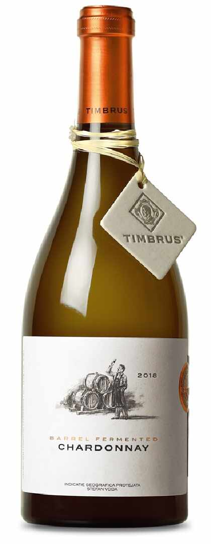 Vin alb - Timbrus, Chardonnay Barrel Fermented, sec, 2018 | Timbrus